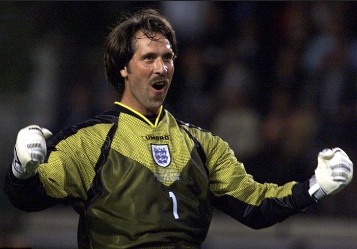 David seaman euro 96 sales shirt